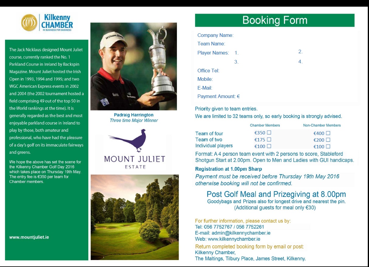 Golf Challenge Mount Juliet pt1